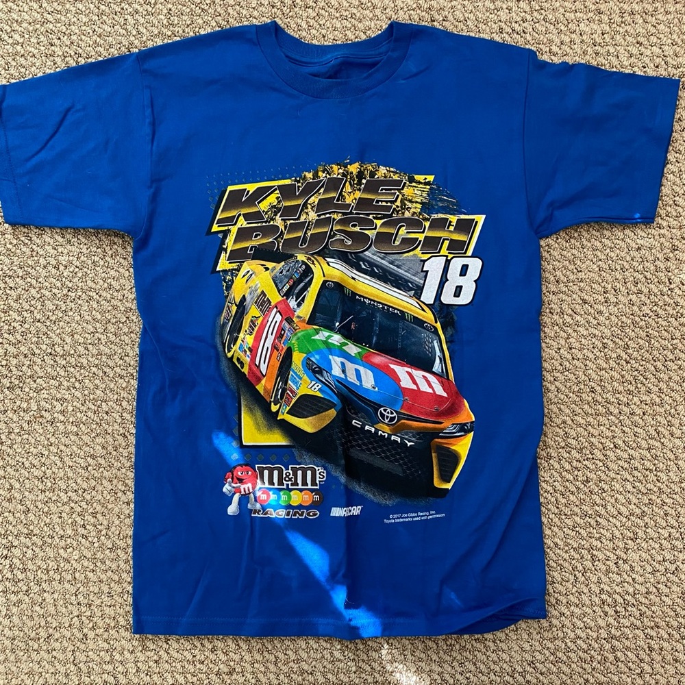 NASCAR M&M's Kyle Busch Racing Shirt, Small